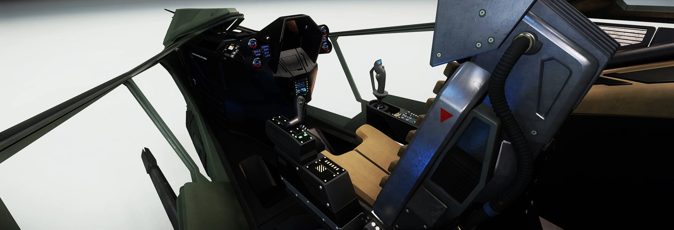 Mustang Delta - Ship-mustangdelta-cockpit in Star Citizen