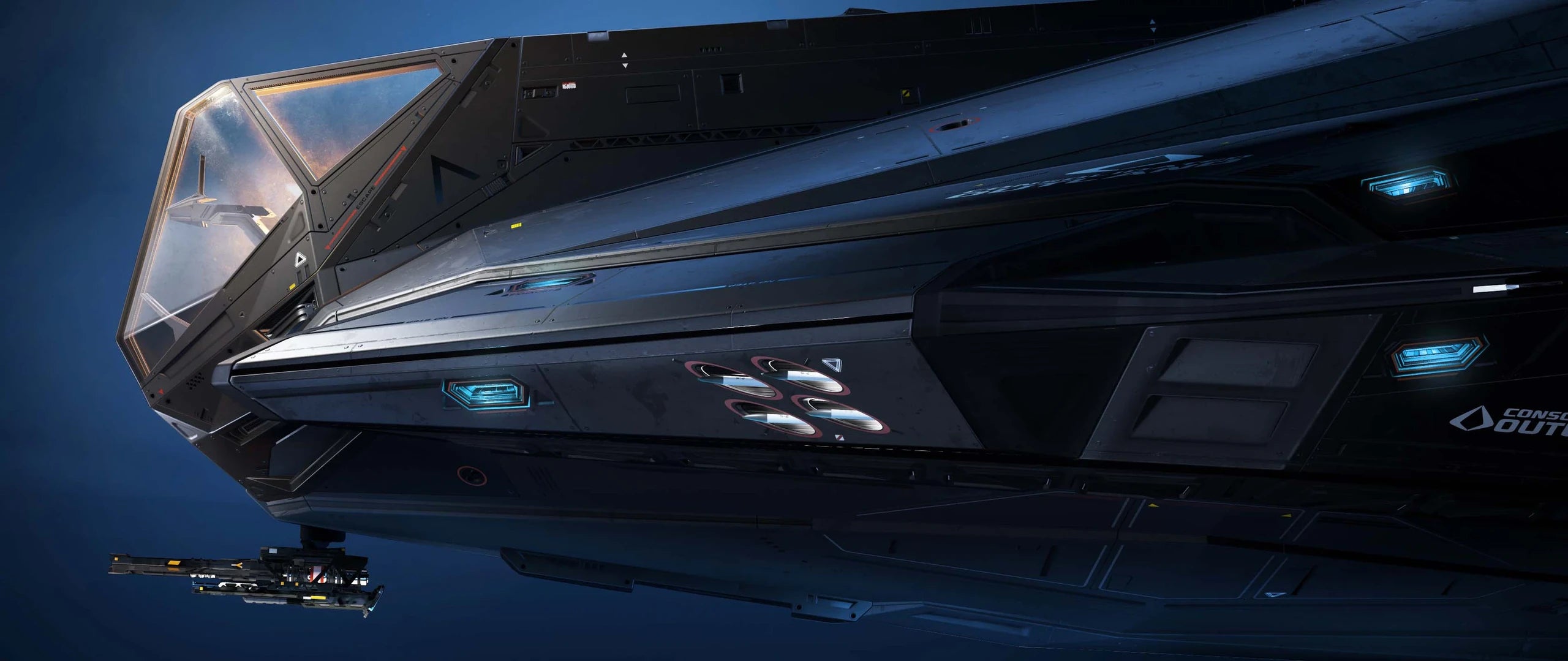 Side concept art of the Nomad