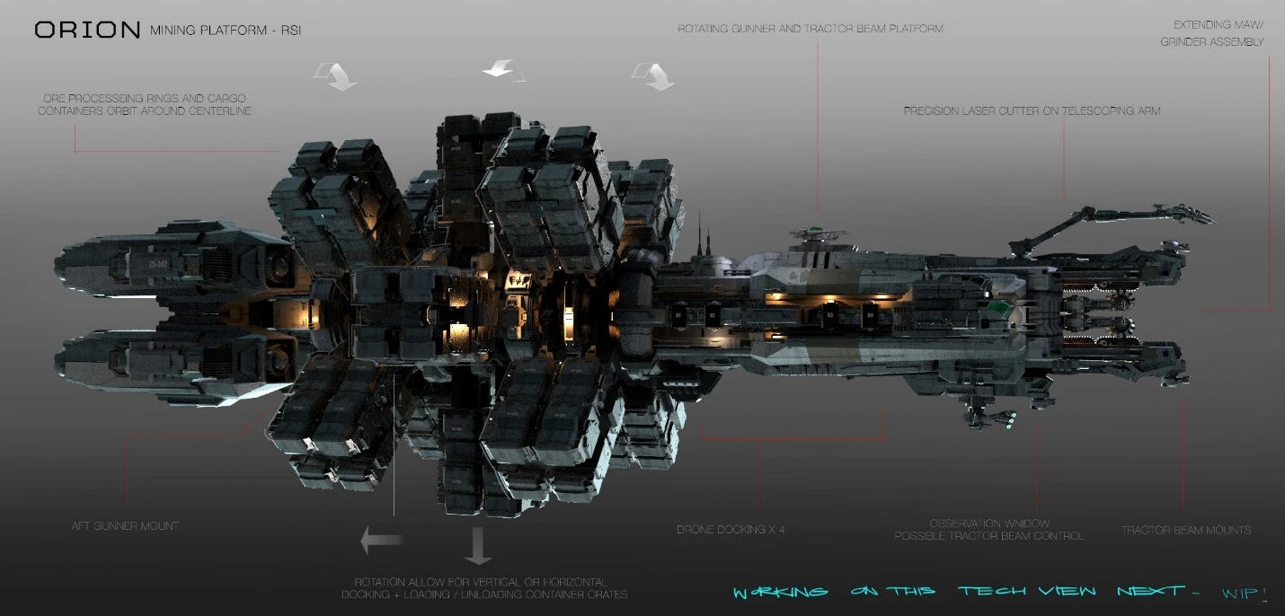 Orion - ship concept image in Star Citizen