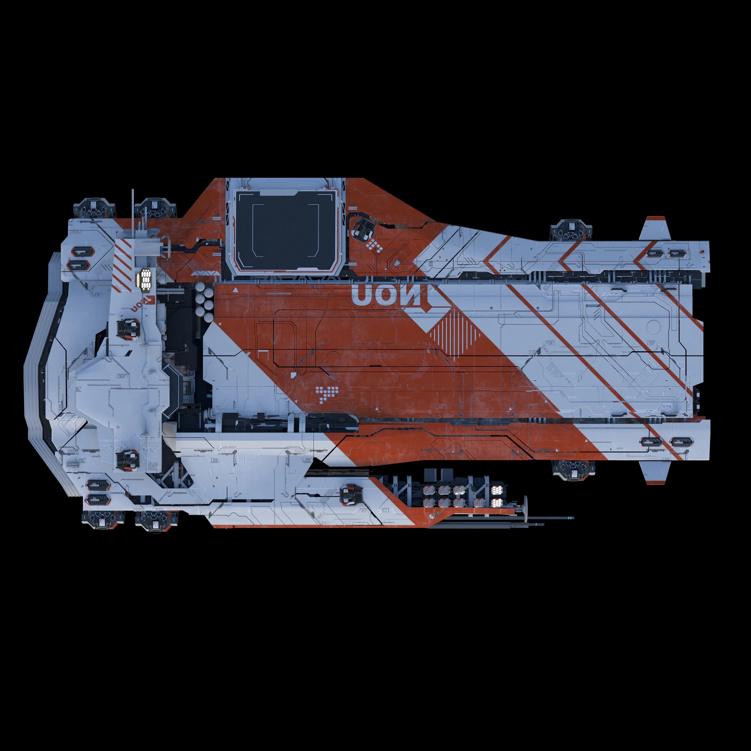 Positioned over the production lines on Bremen , Silas Koerner spends hours every week watching the ships under construction. Here, a new Pioneer waits to be fitted for the starboa