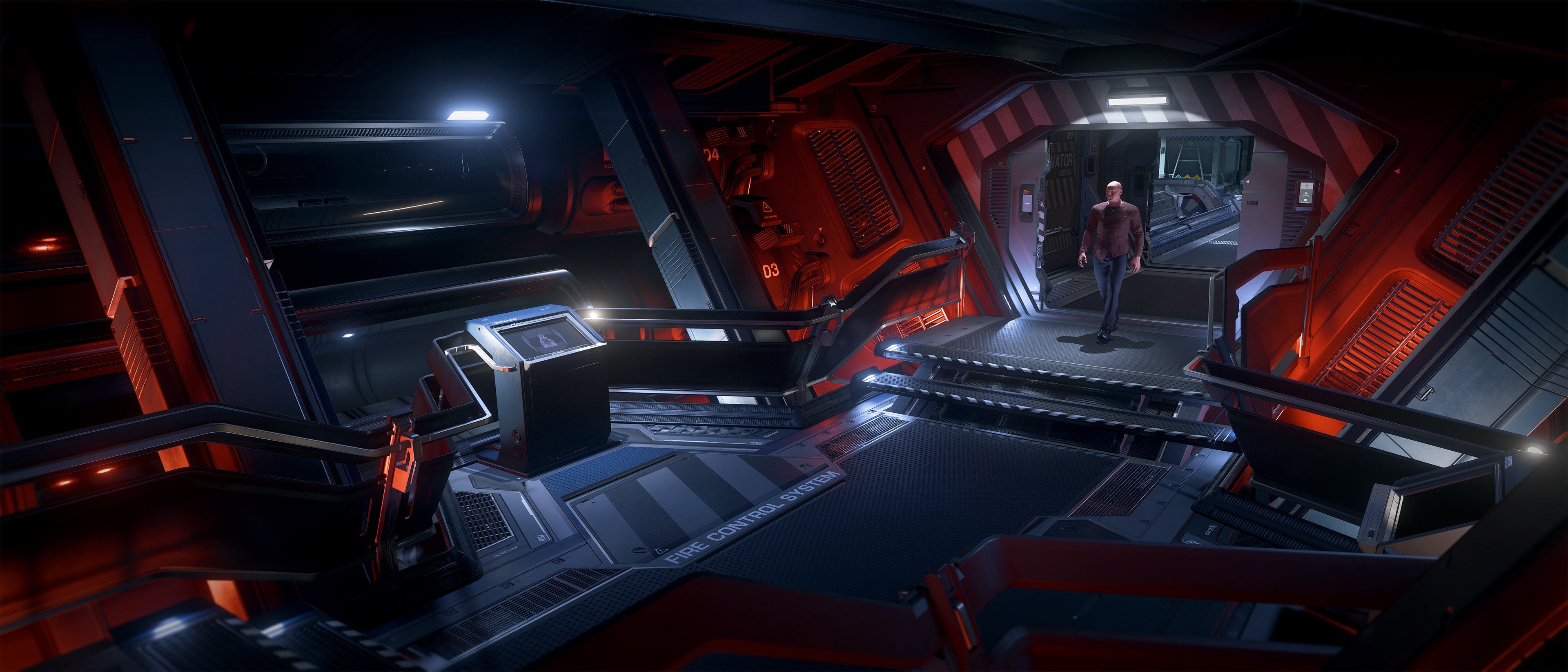 Polaris - Torpedo room aboard the RSI Polaris in Star Citizen