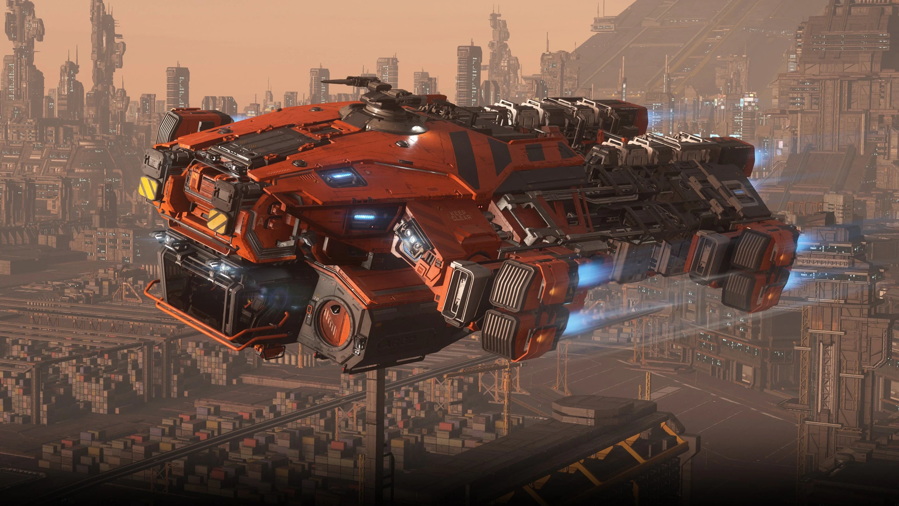 RAFT - Flying over Lorville