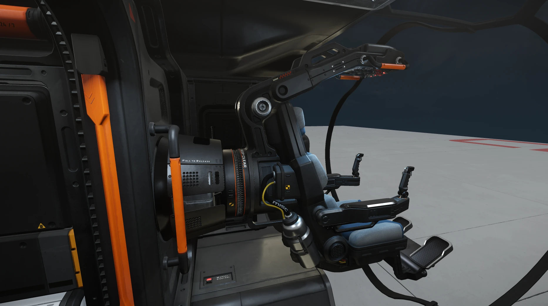 Reliant Kore - Reliant Cockpit Interior Pilot Chairs in Star Citizen