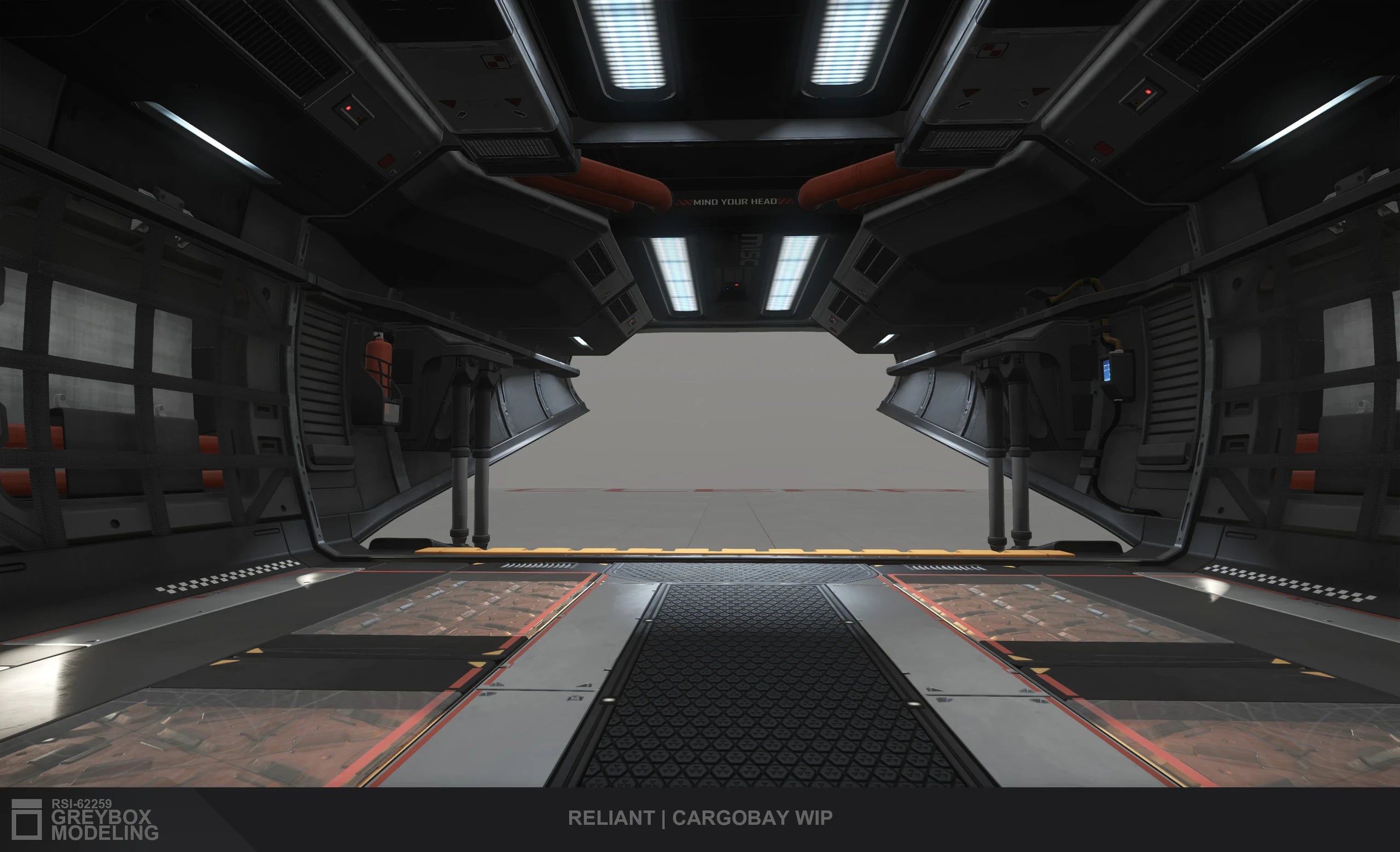 Reliant Kore - Reliant Cargo variant - Cargobay in Star Citizen