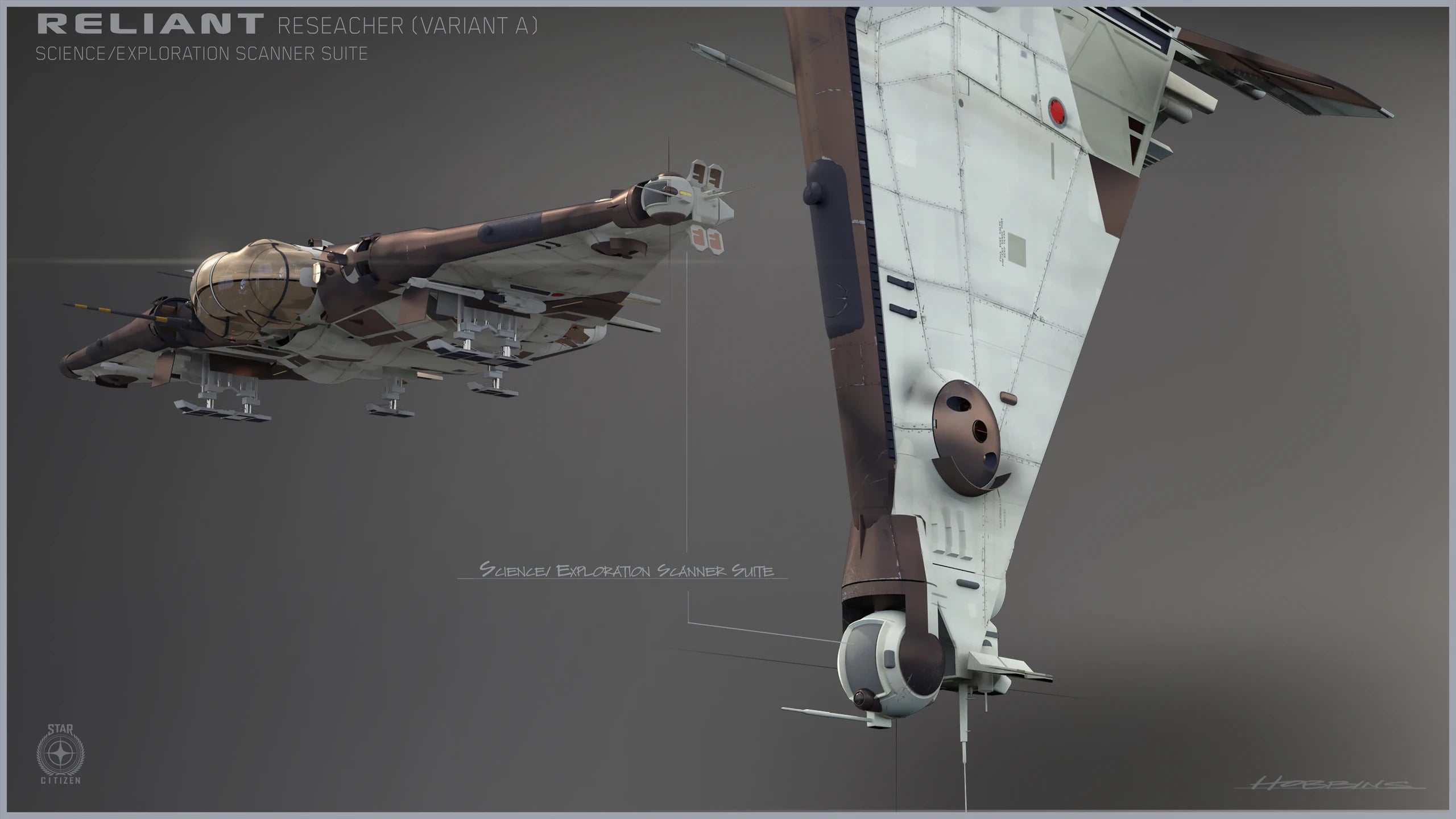 Reliant Sen - Scanner suite in Star Citizen