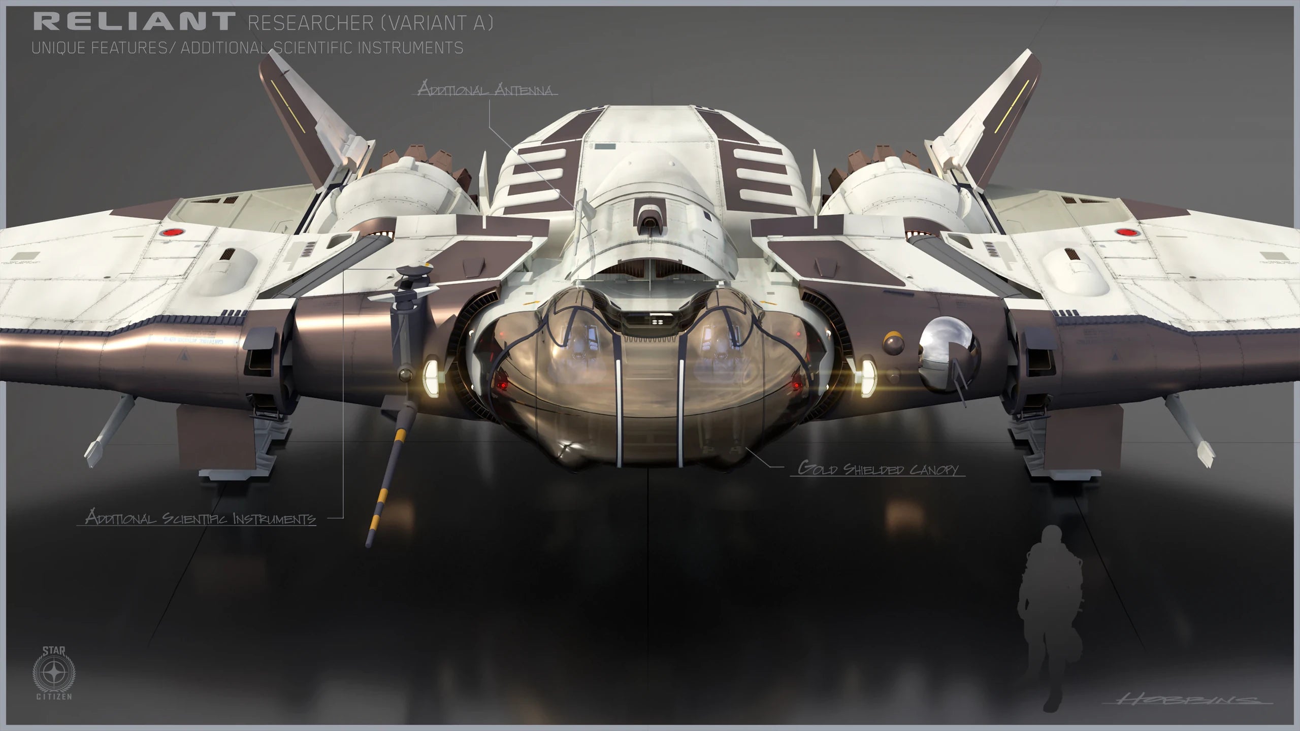 Reliant Sen - Features and front view in Star Citizen