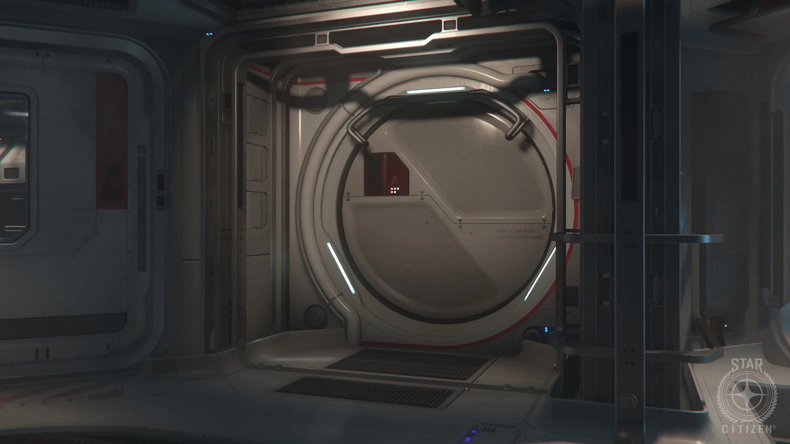 Retaliator Bomber - Retaliator gold standard docking port from inside