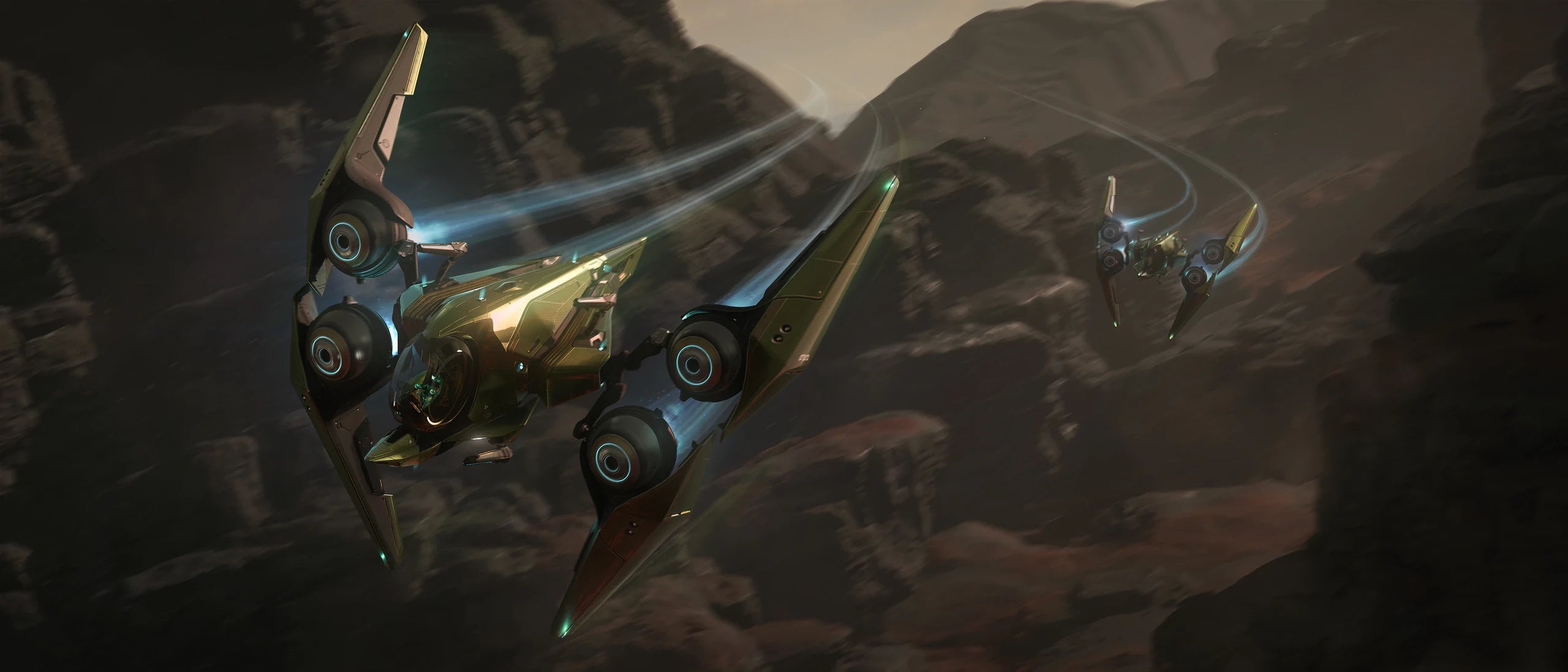 San'Tok.Yai x2 flying through valley