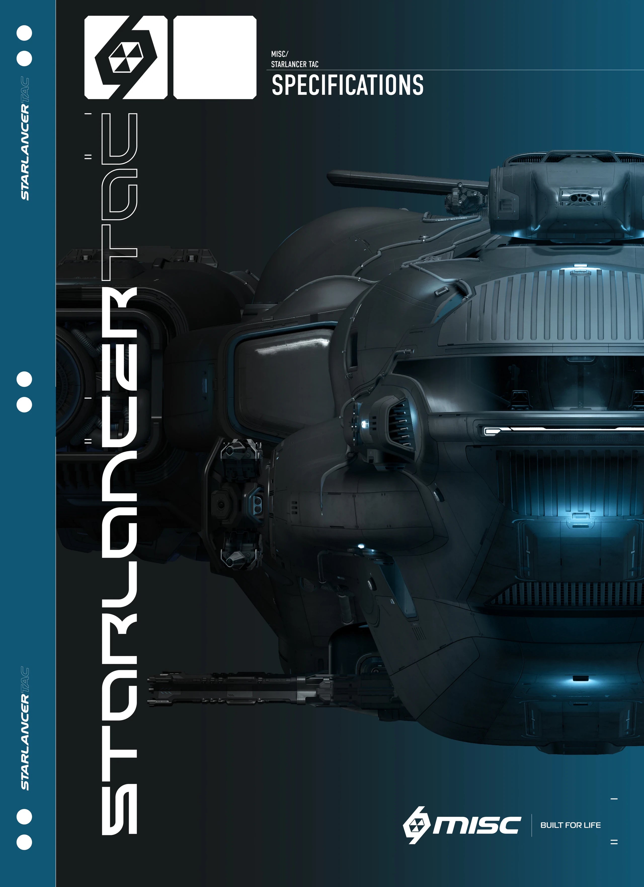 Starlancer TAC - in hangar in Star Citizen