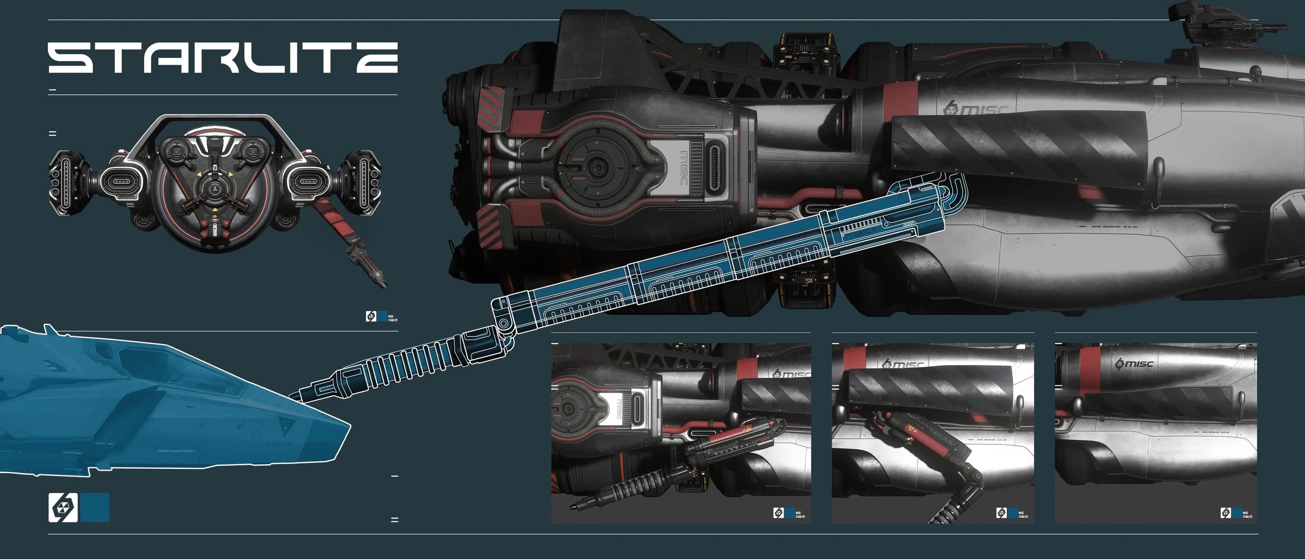 Starlite - fuel arm in Star Citizen