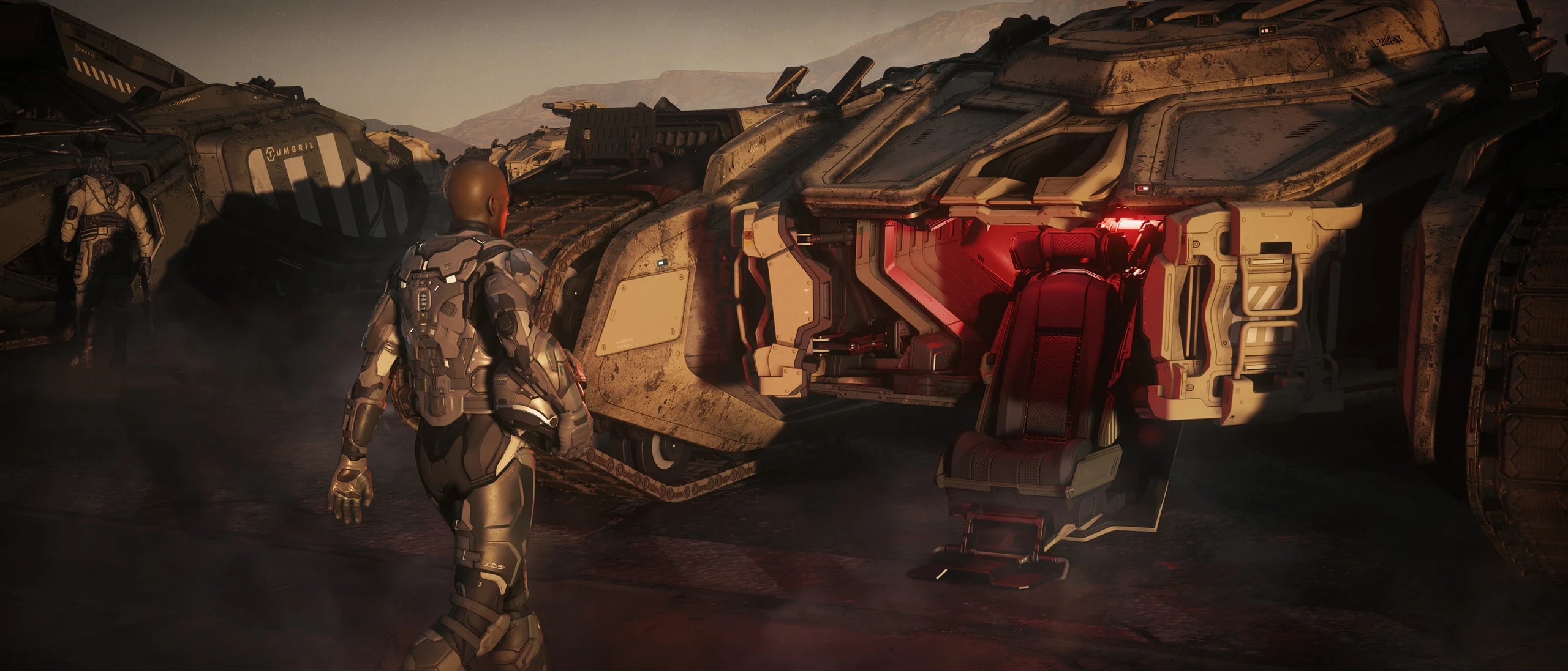 Storm - open front driver seat in Star Citizen