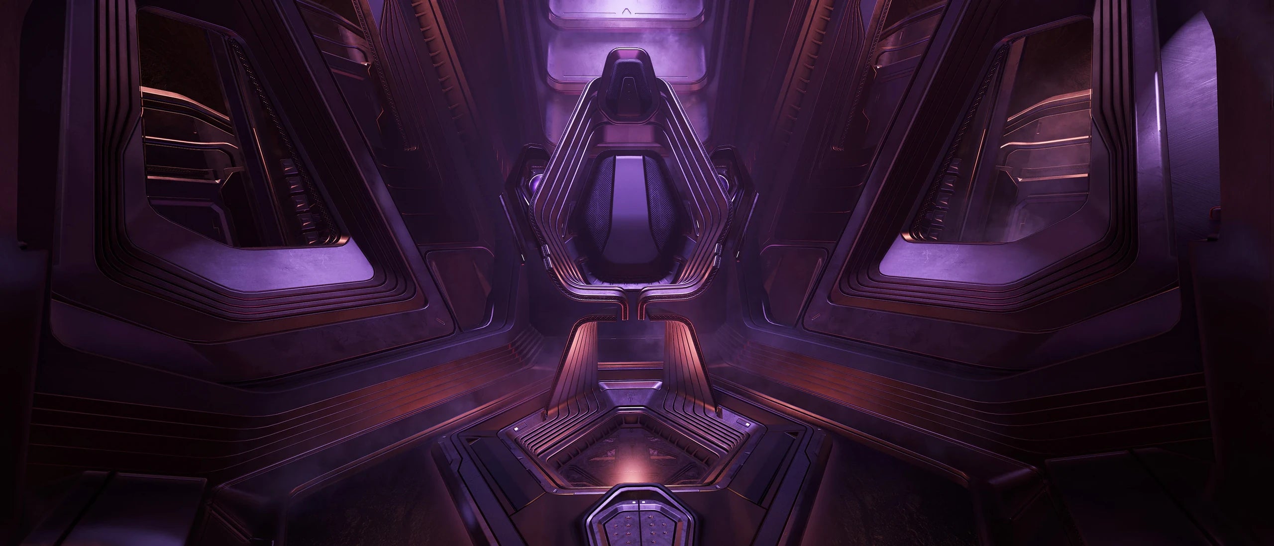 Syulen - cockpit in landed mode in Star Citizen