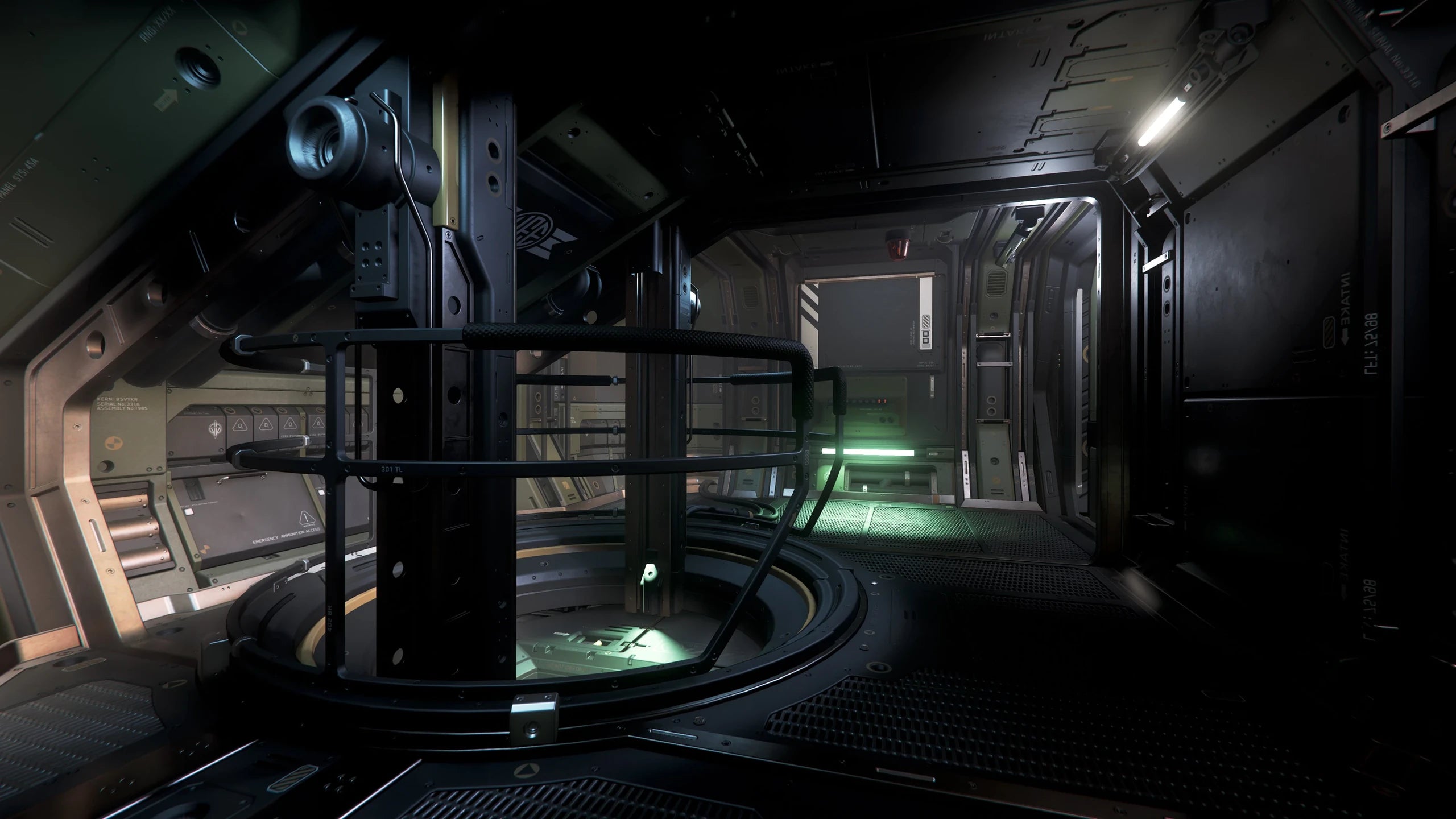 Valkyrie lower gun turret room