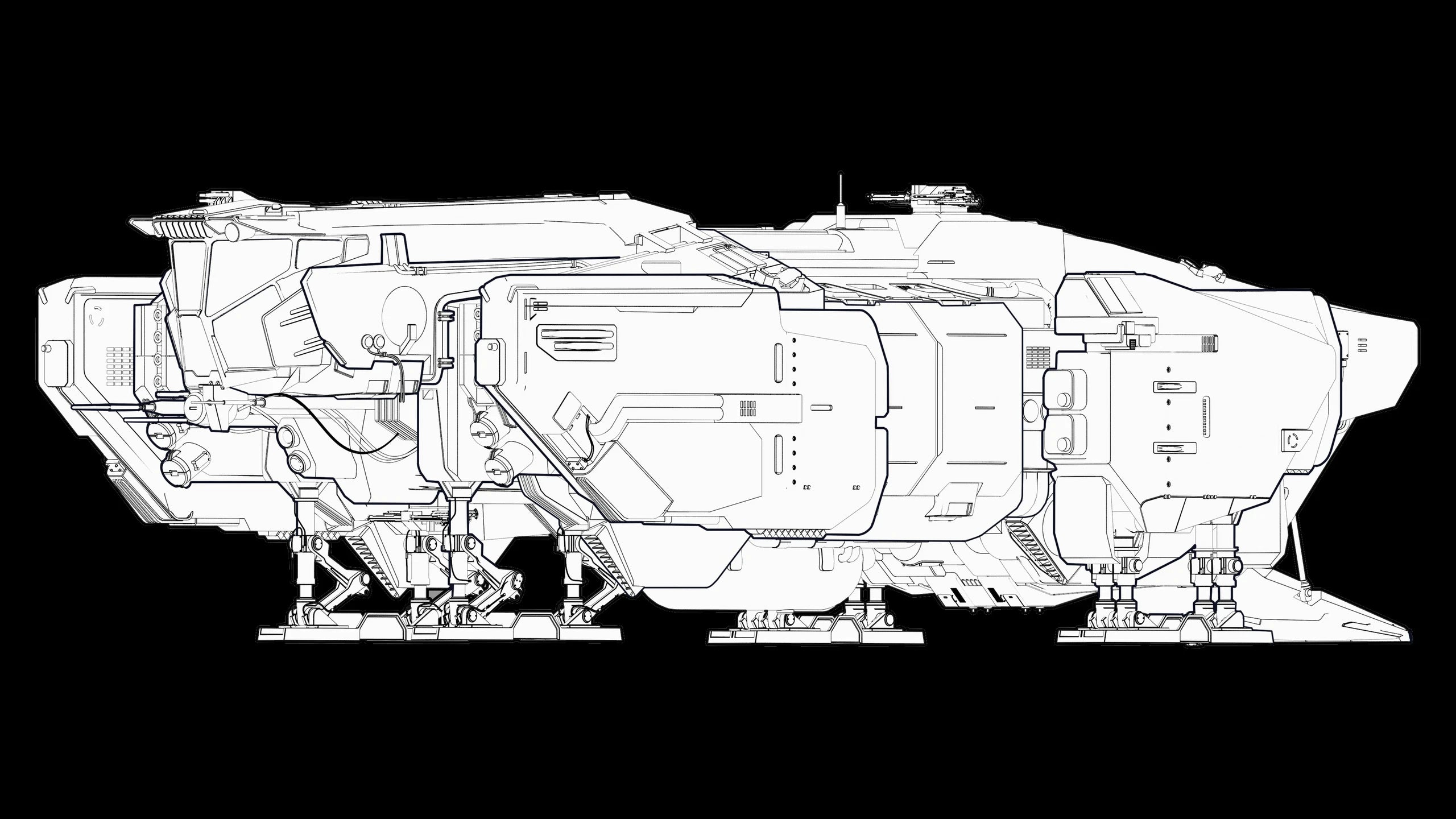 Vulcan - schematic - Isometric