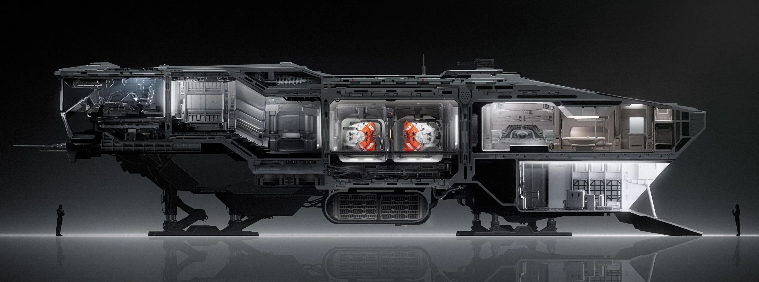 Cross Section of the Vulcan